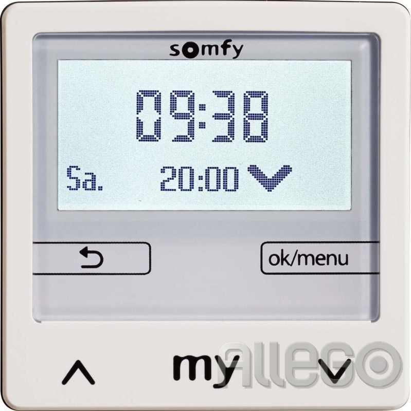 SOMFY Chronis Smoove IB+ Pure White o. Rahmen 1805284