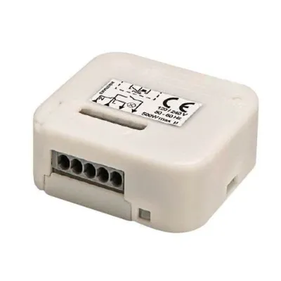 Somfy Funkempfänger Unterputz 1811251 | Lichtsteuerung 433,42 MHz RTS | max. 500W | UP-Dose ab 50mm | IP20 | 230V