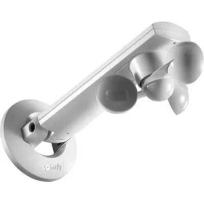 Somfy Funkwindsensor Eolis WireFree io 1816084 | Windschutz Markisen | batteriebetrieben | IP44 | 20m Reichweite