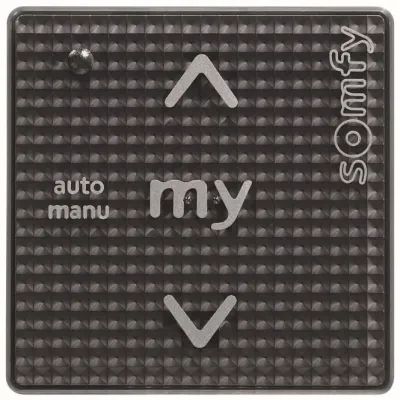 Somfy Motorsteuergerät 1811205 Smoove Uno IB+ | Steuerung 230V AC für Rollladen, Jalousie, Rollo | Black Shine