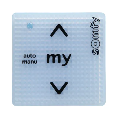 Somfy Smoove Uno IB+ 1811203 Motorsteuergerät 230V | Unterputz Touch-Taster | Rollladen, Jalousie, Markise | Weiß