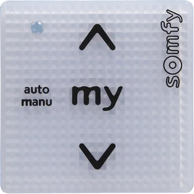 Somfy Smoove Uno IB+ 1811203 Motorsteuergerät 230V | Unterputz Touch-Taster | Rollladen, Jalousie, Markise | Weiß