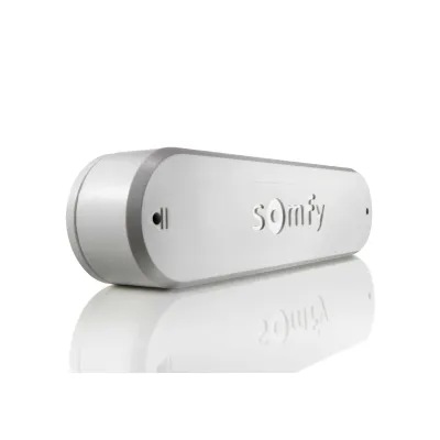 Somfy Funk-Windsensor Eolis 3D WireFree io 9016355 | Markisen-Windsensor | kabellos | IP44 | batteriebetrieben | weiß