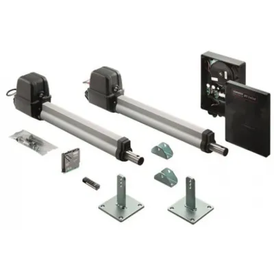 SOMMER Drehtorantrieb | twist 200 E | S11521-00001 | 2-flügelig | Funk 868,95 MHz | max. 2,5 m/300 kg | Anthrazit