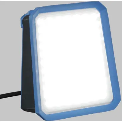 SONLUX LED Arbeitsleuchte GLADIATOR mini | 2600 lm | 29W | IP54 | 2 Steckdosen | 2,5m Kabel | 5000K | weiß