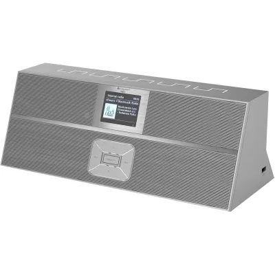Soundmaster Internetradio IR3300SI | DAB+ Digitalradio UKW WLAN | Bluetooth | Alexa | Spotify | USB | Silber