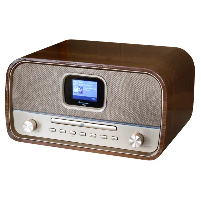 Soundmaster Musikcenter DAB970BR1 DAB+ Radio Stereoanlage | CD-Player | MP3 | USB | Bluetooth | UKW-RDS | Fernbedienung