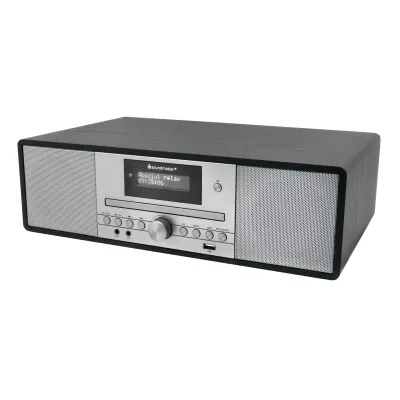 Soundmaster HiFi-Komplettsystem DAB980SW | DAB+ Radio & UKW | CD-Player | Bluetooth | USB | Fernbedienung | Schwarz