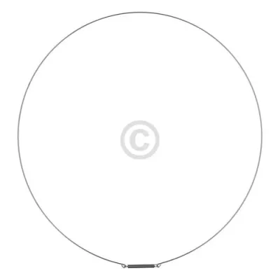 Spannring Amica 1021355 vorne klein für Türmanschette Waschmaschine 1031043