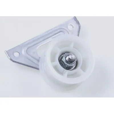 Spannrolle mit Halter für Trockner Whirlpool 488000728616 Riemenspannung