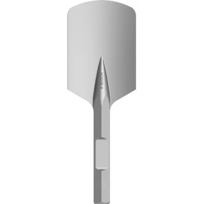 Bosch Spatmeißel 1618662000 | 28 mm Sechskant | 150 mm Schneidenbreite | 400 mm Länge | Abgerundet | Maschinenmeißel