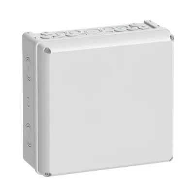 Spelsberg Leergehäuse AK-F/DMS 14 L-g 73331001 | Aufputz Kleinverteiler IP65 | 315x300x147mm | Kunststoff | grau RAL7035