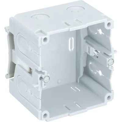 Spelsberg Kanaldose KD 1 70/55 K2 gr | Einbaudose für Rehau Brüstungskanal | 400V AC | Kunststoff | 55mm Hoch