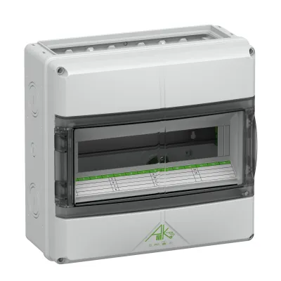 Spelsberg Kleinverteiler AK-F 14 73351401 | IP65 | 1-reihig 14TE | Flanschtyp | Kunststoff | 315x300x155mm | grau