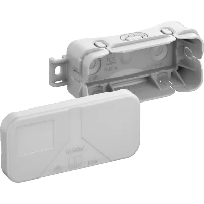 Spelsberg Abzweigdose Q-Mini-L 33490801 | IP20 | 10 Einführungen | 2,5mm² | 89x43x34mm | grau | Kunststoff