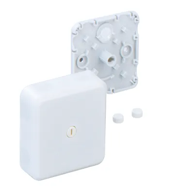 Spelsberg Verbindungsdose AP 7-L 31560701 | Abzweigdose IP30 | 78x78x27mm | 2,5mm² | halogenfrei Kunststoff | weiß