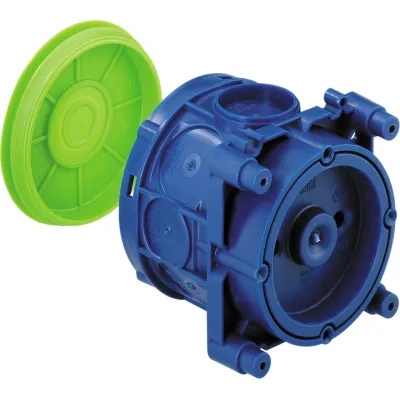 Spelsberg Verbindungsdose U 71 GVD-2 97106501 | Betoneinbau IP30 | 71x71x68mm | Kunststoff | halogenfrei | blau