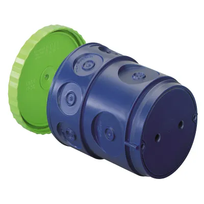 Spelsberg Großrohrdose U 120 K GRO-2 | Abzweigdose Betonbau IP30 | rund | 122x92mm | Kunststoff | halogenfrei