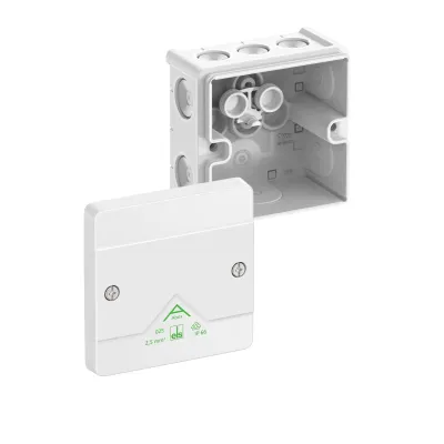 Spelsberg Abzweigkasten Abox 025-L/w 80210001 | IP66 | 2,5mm² | 87x87x52mm | Kunststoff | halogenfrei | weiß