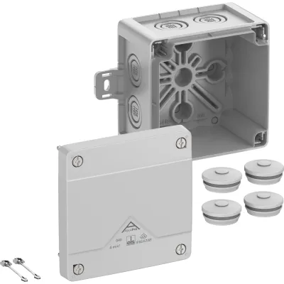 Spelsberg Abzweigkasten Abox Pro 040 AB-L 40440101 | IP66/IP67/IP69 | 102x102x70mm | 4mm² | Kunststoff | grau