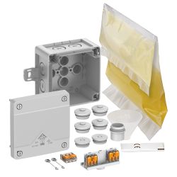 Spelsberg Abzweigkasten Abox Pro XT SLK-2,5², IP68, für Erdreich, inkl. Gießharz