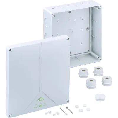Spelsberg Abzweigkasten Abox 350-L 83591001 IP65 | 250x250x115mm | 35mm² | Kunststoff | grau | plombierbar