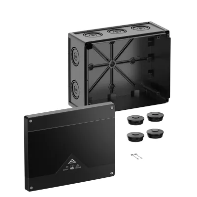 Spelsberg Abzweigkasten Abox Pro 250-L/sw 42500001 | IP66/IP67/IP69 | 252x202x120 mm | Kunststoff | schwarz