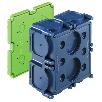 Spelsberg Abzweigkasten K3 EK 98000201 | Verbindungsdose Beton | IP30 | 142x142x70mm | Kunststoff | halogenfrei