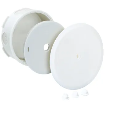 Spelsberg Unterputz-Verbindungsdose UP 6-L 30690601 | IP54 Abzweigdose | Ø 80x32 mm | Kunststoff | halogenfrei | grau