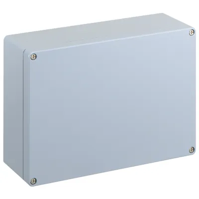 Spelsberg Aluminium-Leergehäuse AL 3323-11 | IP66 | 330x230x111mm | pulverbeschichtet | Wandmontage | grau RAL 7001