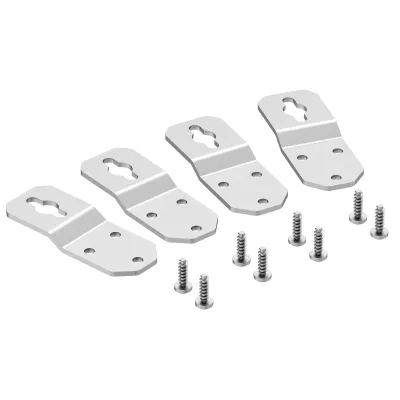 Spelsberg Außenbefestigungslaschen-Set GEOS ABL-10/ES 72007501 | Edelstahl V4A | Wandhalterung | 4 Stück | 35x90x8,5mm