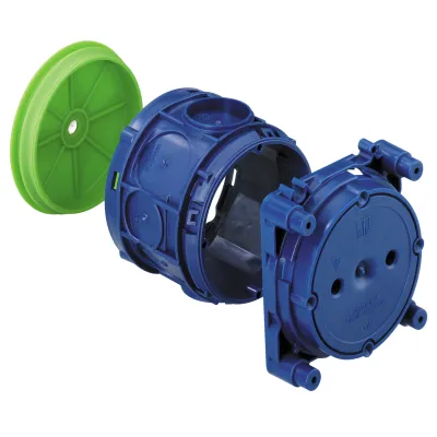 Spelsberg Deckenverbindungsdose U 71 K DVD-3 | Ø60mm | IP30 | Kunststoff | halogenfrei | luftdicht | 10kg Traglast