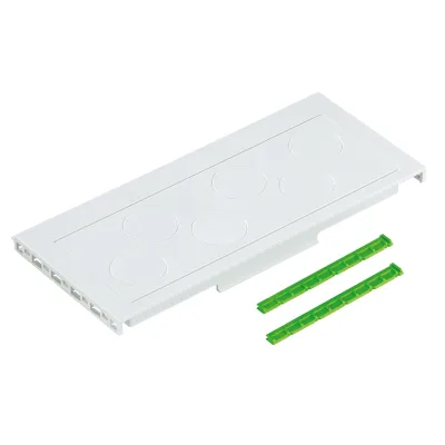 Spelsberg Einführungsflansch GFL 351-m 07235101 | IP44 | 320x119 mm | Kunststoff | 12x M25/M20 Vorprägungen