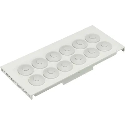 Spelsberg Einführungsflansch GFL 393-m | 12x DMS M32 | Kunststoff | 320x179x3 mm | metrisch