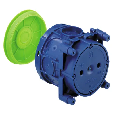 Spelsberg Verbindungsdose U 71 K GVD-2 97176501 | Betonbau | IP30 | 71x71x68mm | Kunststoff | halogenfrei