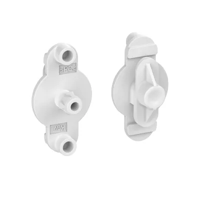 Spelsberg Kabeltrassenbefestigung KTB 2 | Befestigungselement werkzeuglos | für Kabeltragsysteme 7mm | lichtgrau