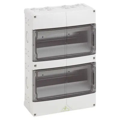 Spelsberg Kleinverteiler AKi 24 73642401 | IP65 | 24 Teilungseinheiten | 2-reihig | Kunststoff | 250x370x122mm | grau