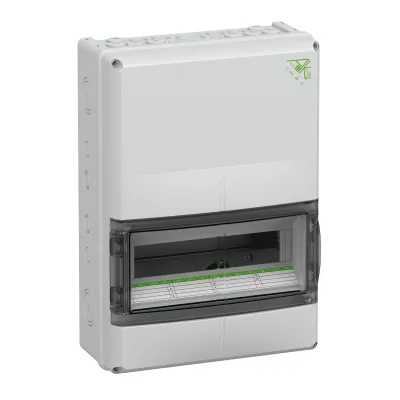 Spelsberg Kleinverteiler AK 14 Plus 73361401 | Aufputz IP65 | 1-reihig 14 TE | Kunststoff grau | 315x450x155mm