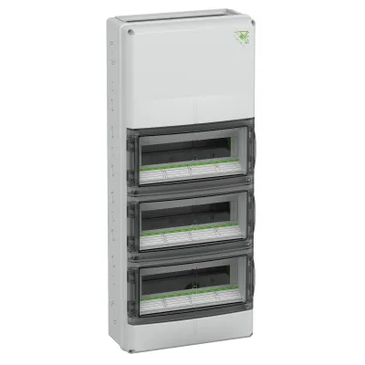 Spelsberg Kleinverteiler AK-F 42 Plus 73374201 | IP65 | 3-reihig | 42 TE | 315x750x155mm | Kunststoff | grau RAL7035