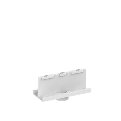 Spelsberg Klemmenhalter Abox 025/040 KH 221 4² 89600301 | für Wago 221-413 | inkl. Befestigung | ab 2024 | lichtgrau