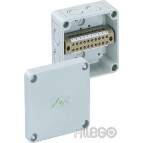 Bild: Spelsberg Klemmenkasten gr 10p. IP54 RKK 4/10-10x4qmm