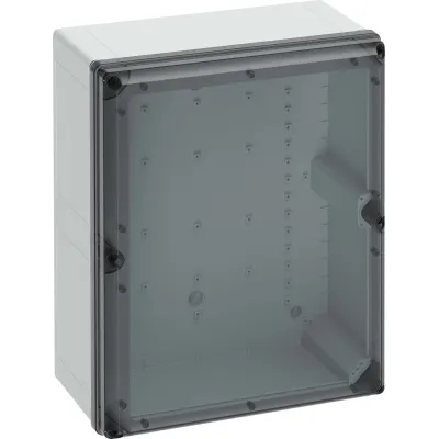 Spelsberg Leergehäuse GEOS-L 4050-22-to | IP66 | 400x500x226 mm | Polycarbonat | grau | transparenter Deckel