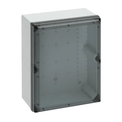 Spelsberg Leergehäuse GEOS-L 4050-22-to | IP66 | 400x500x226 mm | Polycarbonat | grau | transparenter Deckel