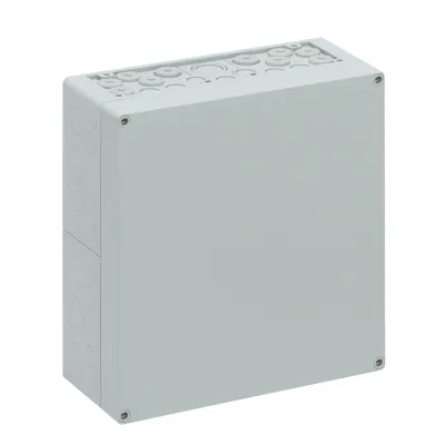 Spelsberg Leergehäuse AKi 2-g 74140201 | Wandgehäuse IP65 Polycarbonat | 300x300x132mm | RAL7035 grau