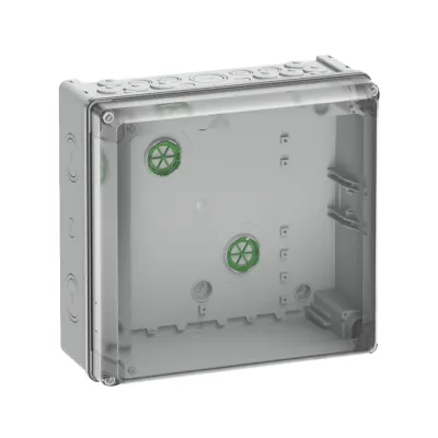 Spelsberg Leergehäuse AK 14 L-t 73341101 | IP65 Aufputz Kunststoff | 315x300x147mm | transparent | 125A | grau