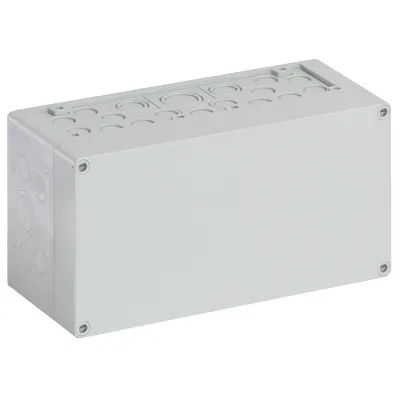 Spelsberg Leergehäuse AKL 1-G 2249701 | IP65 Kunststoff-Gehäuse | 300x150x132mm | Polystyrol | Grau