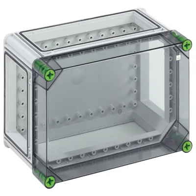 Spelsberg Leergehäuse GTI 1-T 1196905 | IP65 | 320x220x179mm | transparent | Polycarbonat | Aufputz | grau