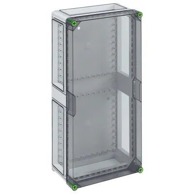 Spelsberg Leergehäuse GTI 4-T 1196908 | IP65 | 640x320x179mm | Polycarbonat | transparenter Deckel | grau
