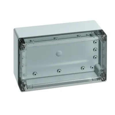 Spelsberg Leergehäuse TG ABS 2012-9-to | IP66 IP67 | 202x122x90mm | ABS Kunststoff | transparenter Deckel | grau RAL7035