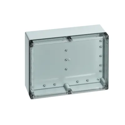 Spelsberg Leergehäuse TG ABS 3023-11-to | IP66/IP67 Kunststoffgehäuse | 302x232x110 mm | transparent | grau RAL7035